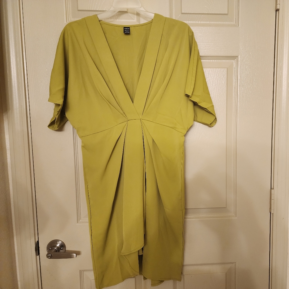 Batwing Rouched Dress